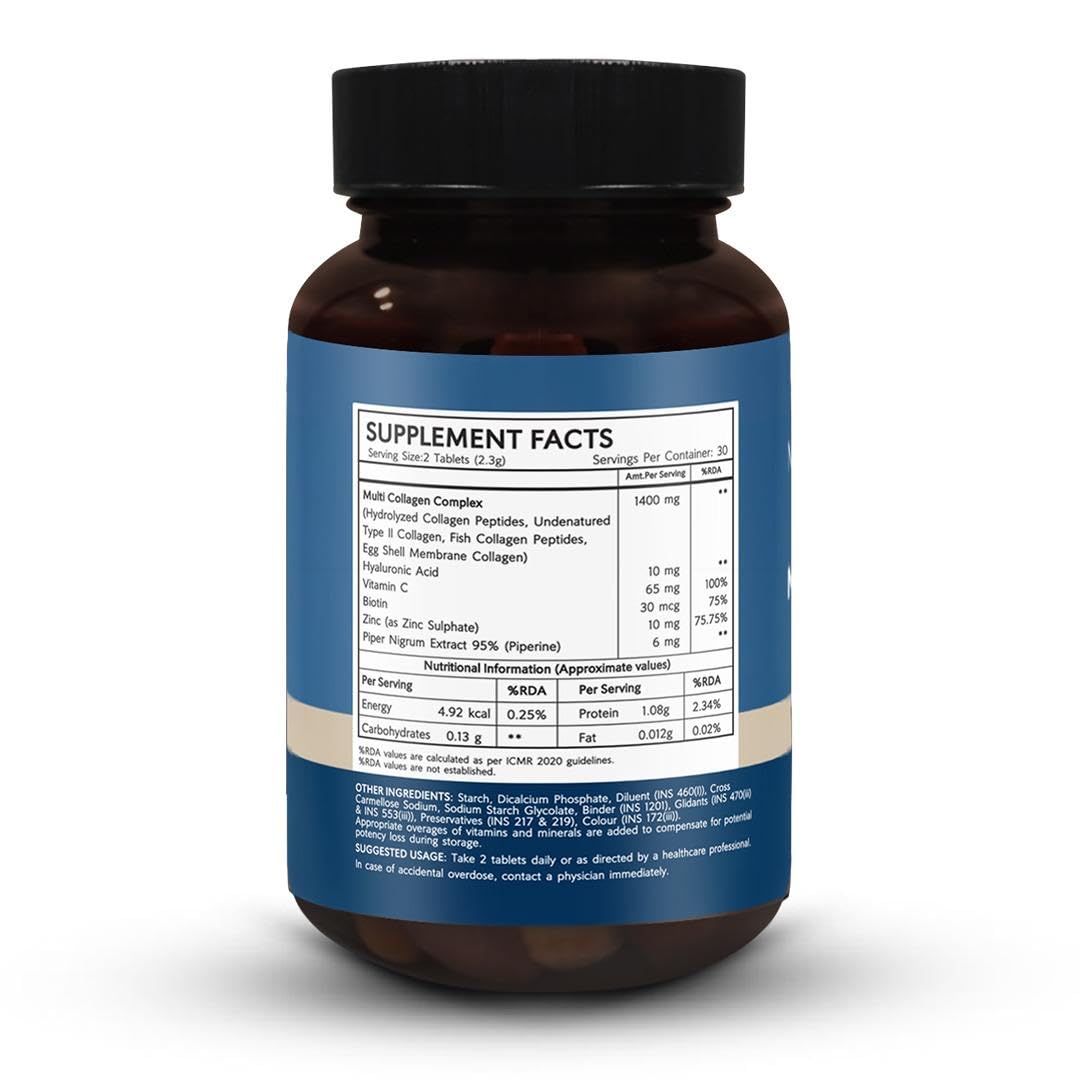 Multi Collagen Complex Tablets (60 Tabs)