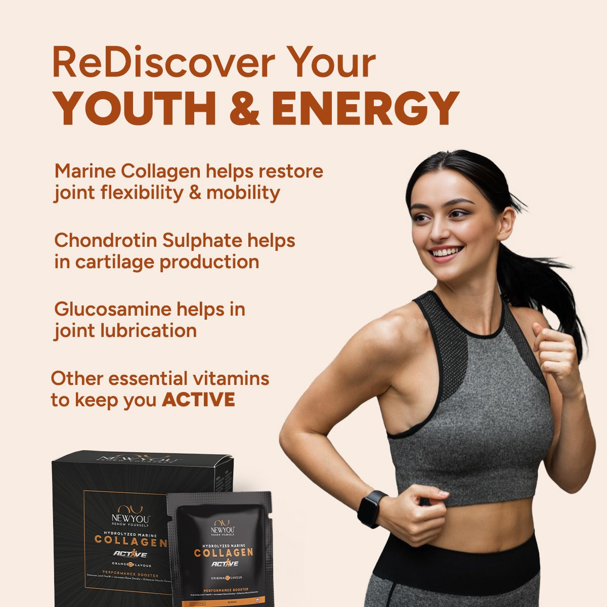 NewYou Collagen Active Performance Booster